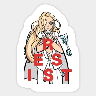 resist Sticker